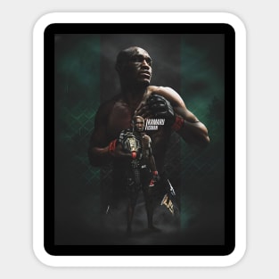 Kamaru 'Nigerian Nightmare' Usman Sticker